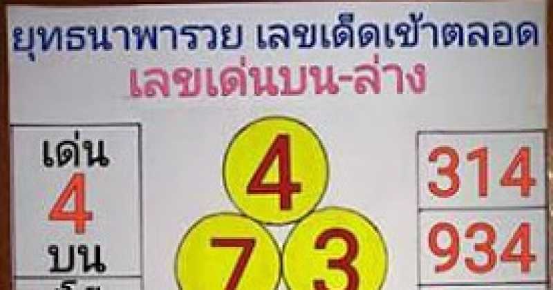 หวยทำมือ ยุทธนา งวดวันที่16/02/60